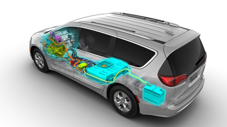 2017 Chrysler Pacifica Hybrid cutaway
