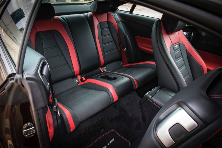 Mercedes-AMG E 53 4MATIC+ Coupe, rubellite red. Austin 2018