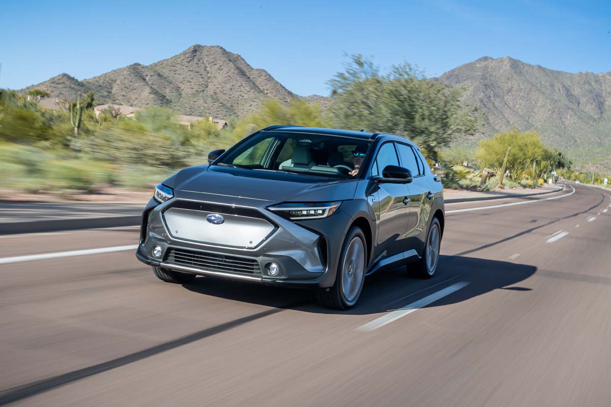Built in Conjunction with Toyota, the All-Electric 2024 Subaru